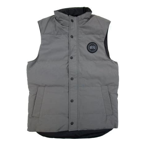 canada goose grey vest